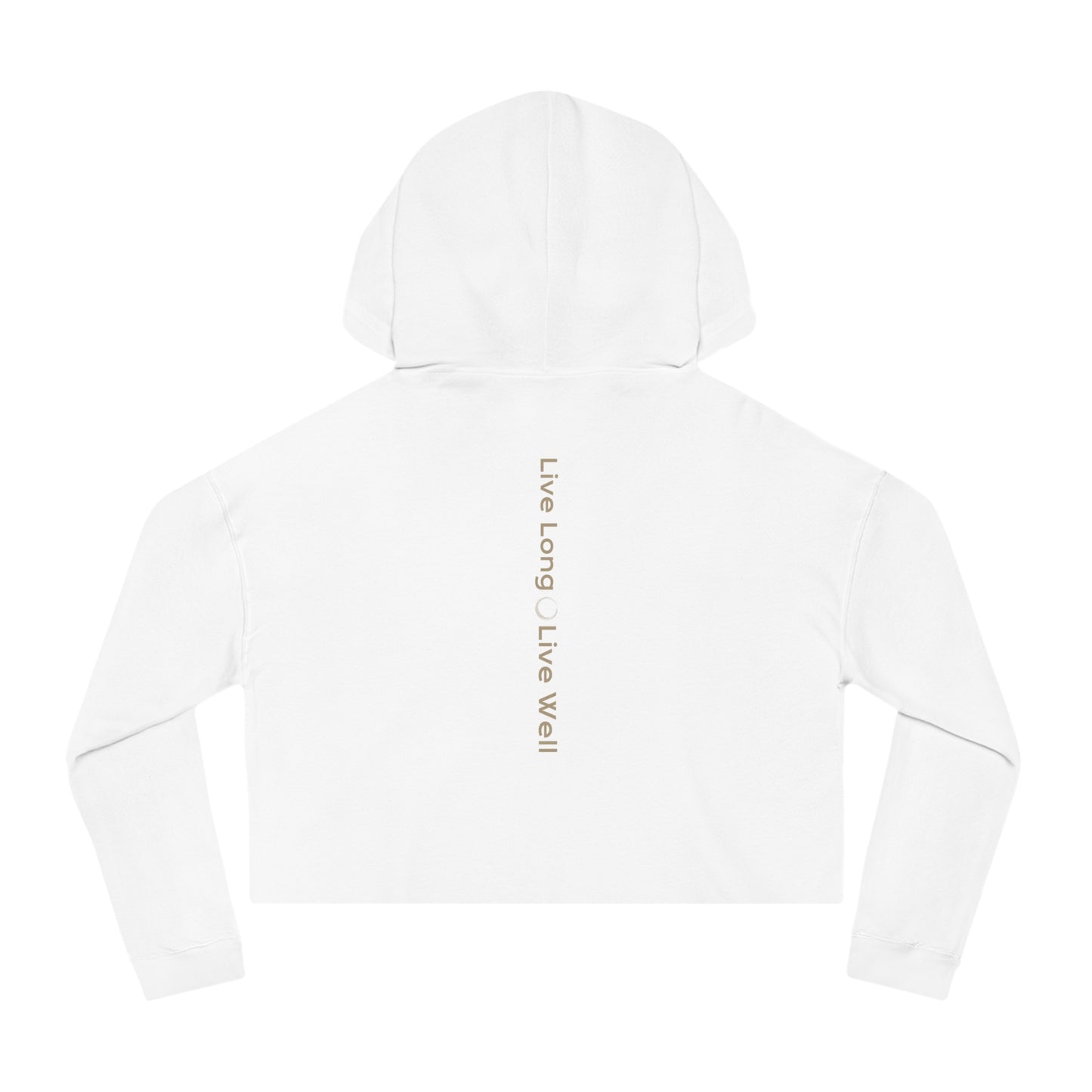 Lngvty Women’s Cropped Hooded Sweatshirt