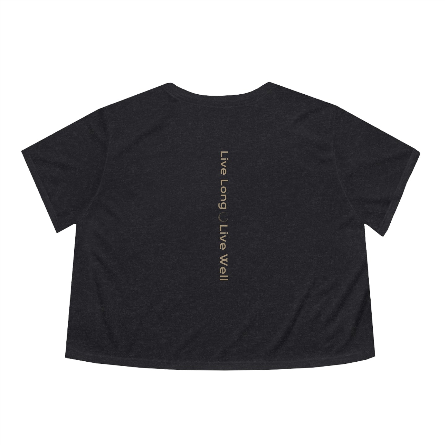 Lngvty Women's Flowy Cropped Tee