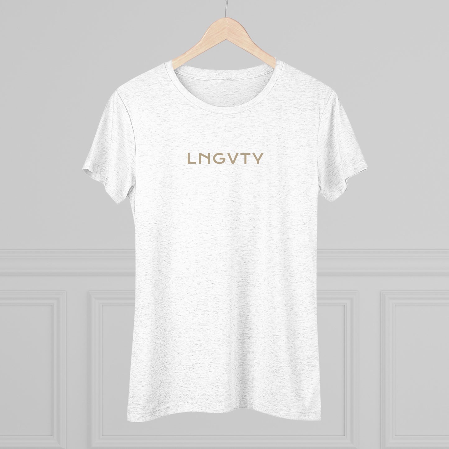 Lngvty Women's Triblend Tee