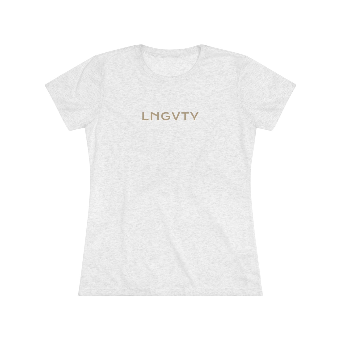 Lngvty Women's Triblend Tee