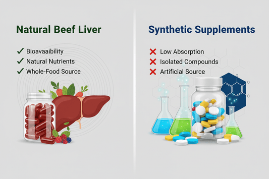 Beef Liver vs. Synthetic Multivitamins: Which Fuels Your Body Better? - butr
