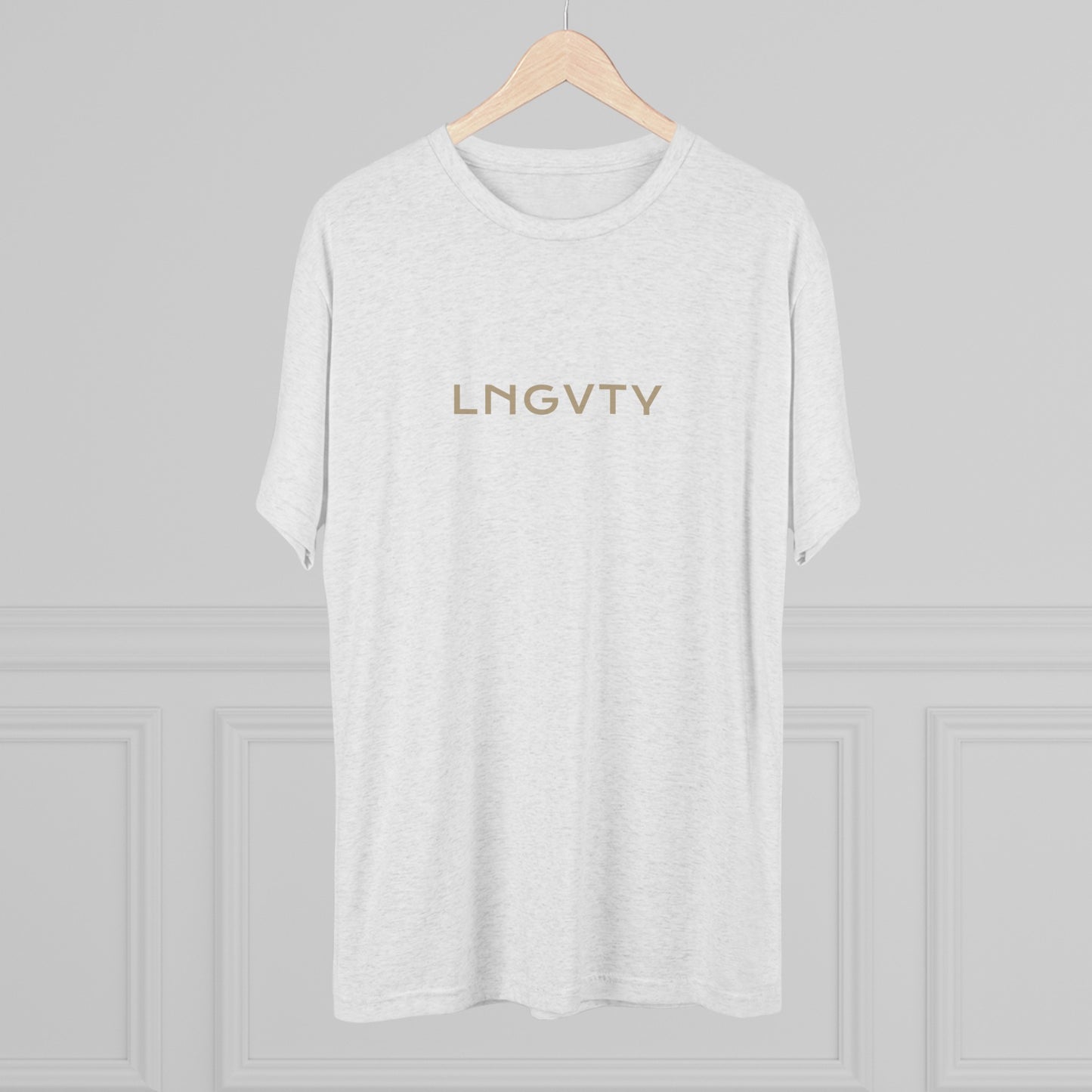 Lngvty Unisex Tri-Blend Crew Tee