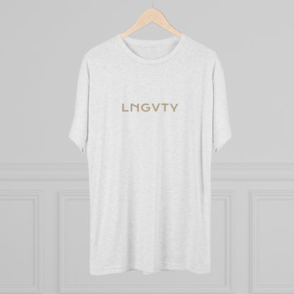 Lngvty Unisex Tri-Blend Crew Tee