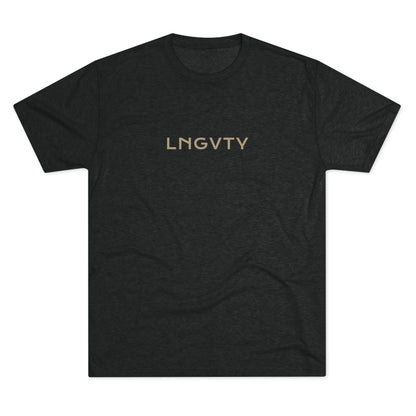 Lngvty Unisex Tri-Blend Crew Tee