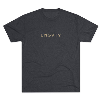 Lngvty Unisex Tri-Blend Crew Tee