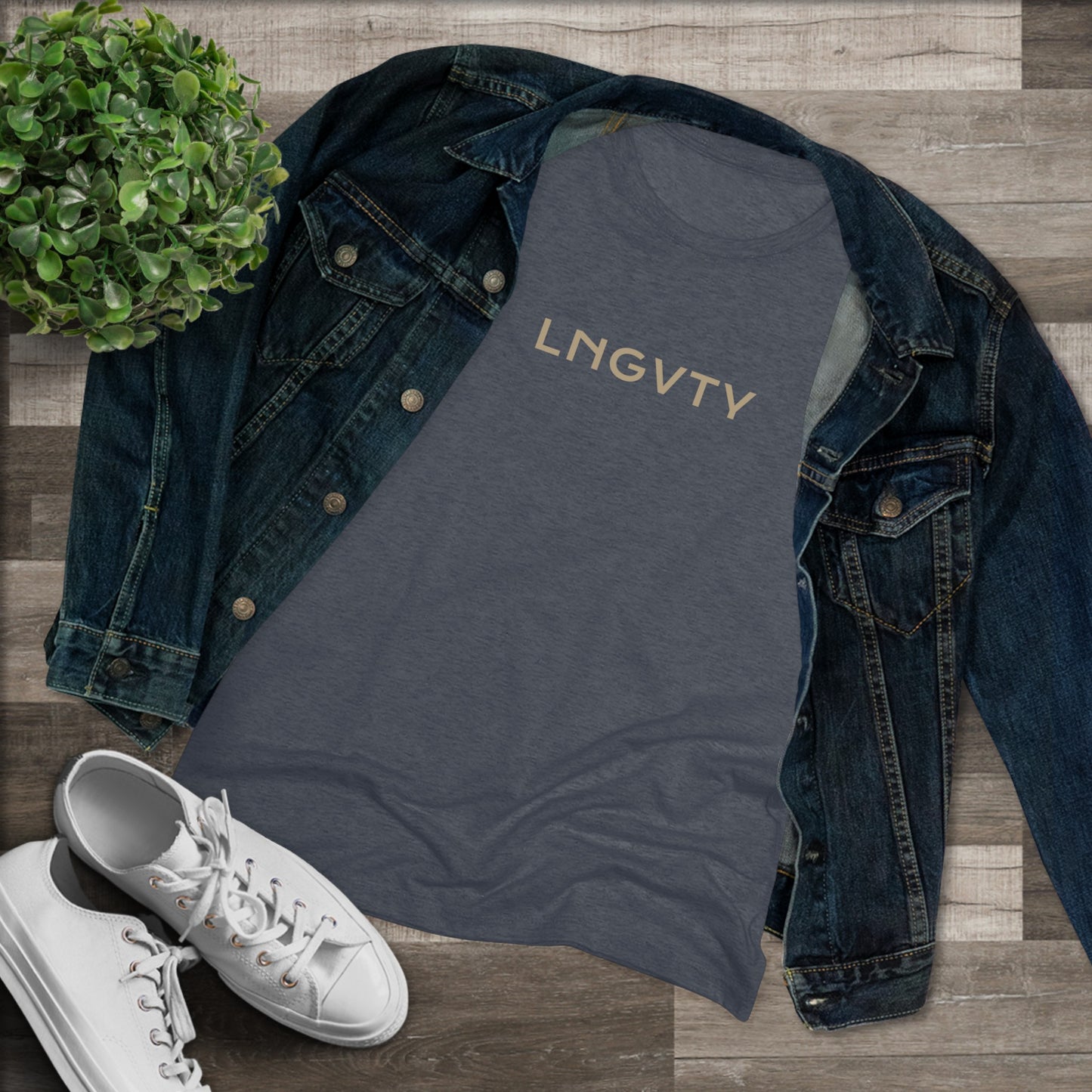 Lngvty Women's Triblend Tee