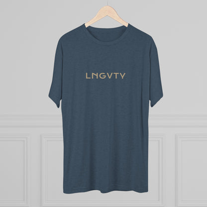 Lngvty Unisex Tri-Blend Crew Tee