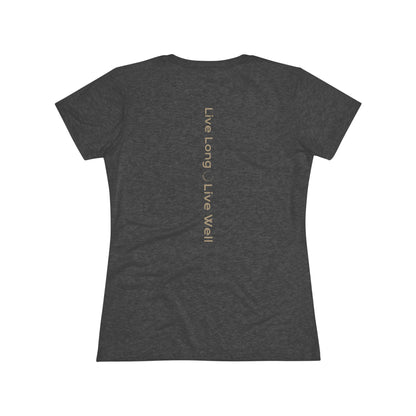 Lngvty Women's Triblend Tee