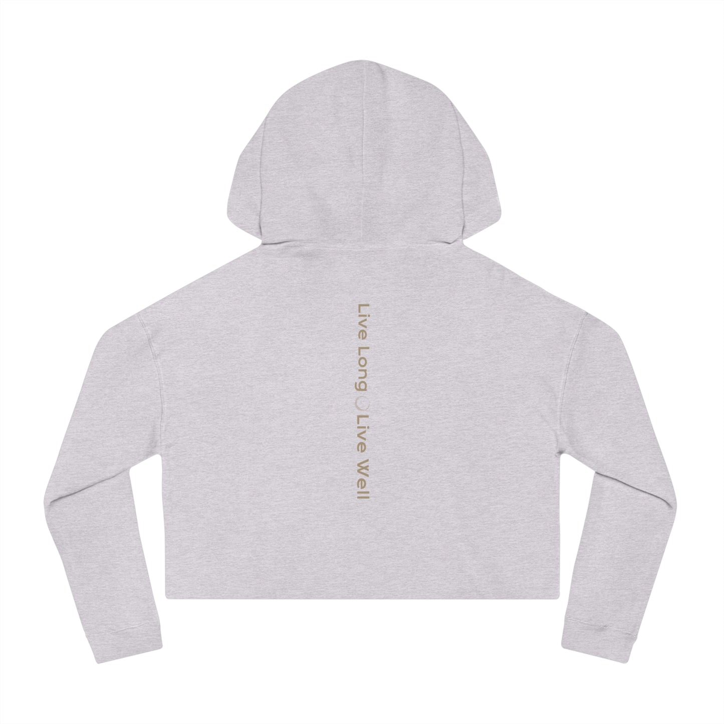 Lngvty Women’s Cropped Hooded Sweatshirt