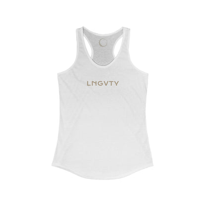 Lngvty Women's Ideal Racerback Tank