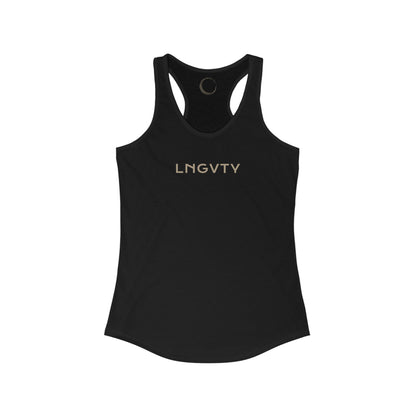 Lngvty Women's Ideal Racerback Tank