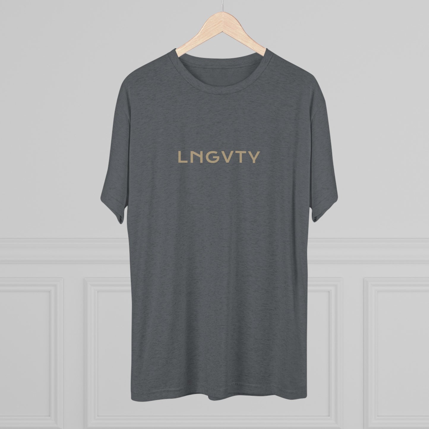 Lngvty Unisex Tri-Blend Crew Tee