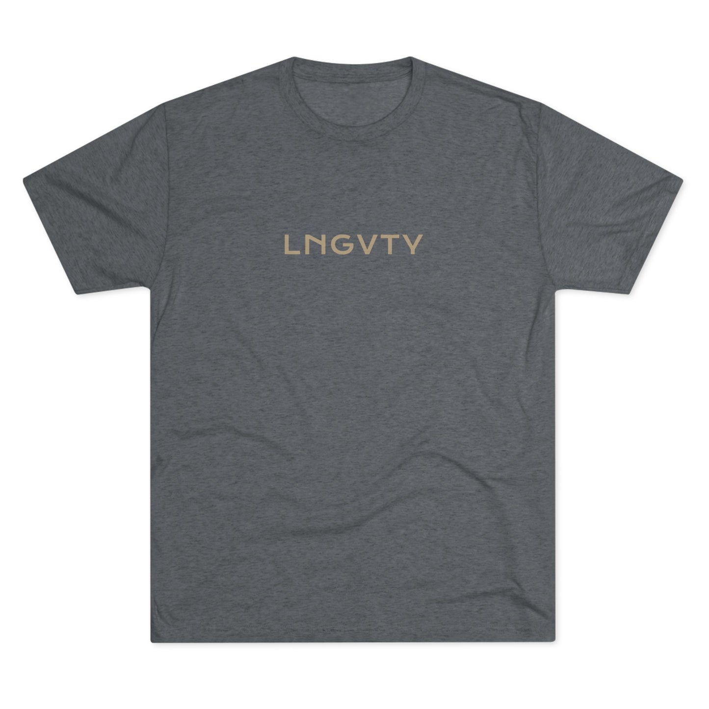 Lngvty Unisex Tri-Blend Crew Tee
