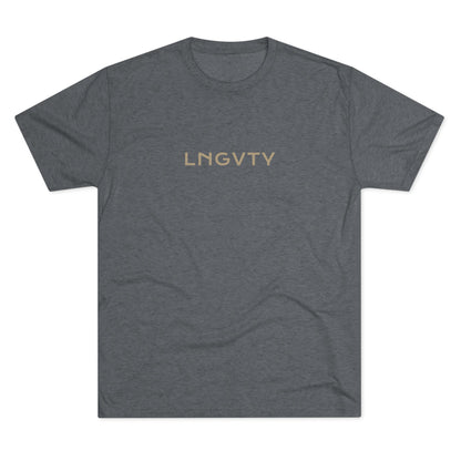 Lngvty Unisex Tri-Blend Crew Tee