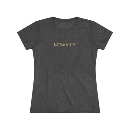 Lngvty Women's Triblend Tee