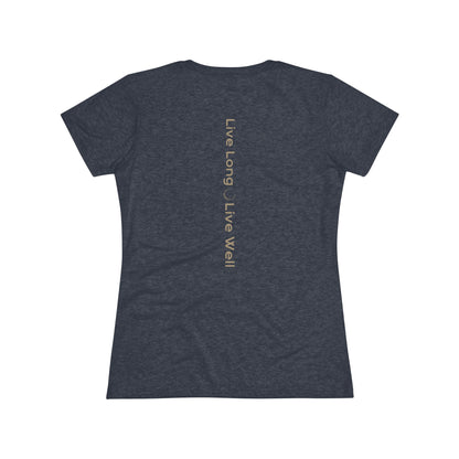 Lngvty Women's Triblend Tee