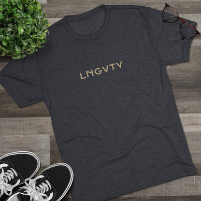 Lngvty Unisex Tri-Blend Crew Tee