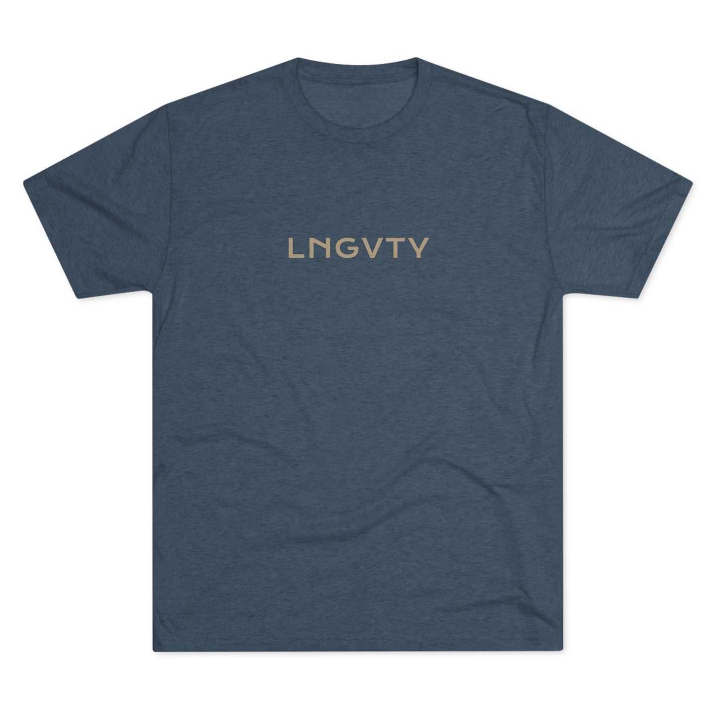 Lngvty Unisex Tri-Blend Crew Tee