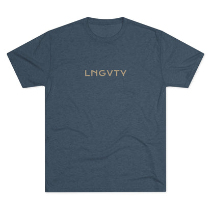 Lngvty Unisex Tri-Blend Crew Tee