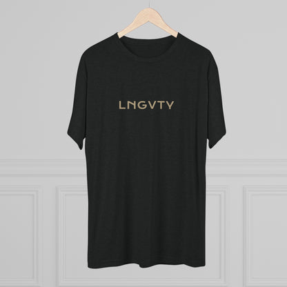 Lngvty Unisex Tri-Blend Crew Tee