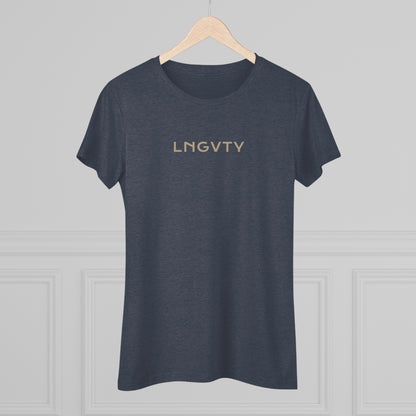 Lngvty Women's Triblend Tee